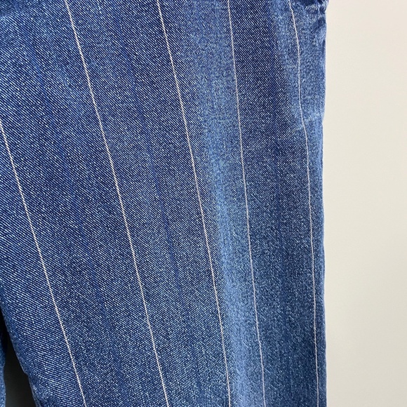 Polo Ralph Lauren Women's Thin Stripe Blue Jeans Size 6 - Picture 5 of 15